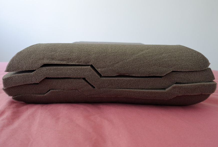 brightr eclipse pillow memory foam layers